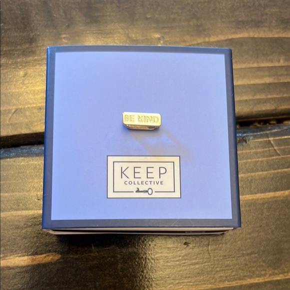 KEEP Collective Silver 'Be Kind' Charm - Picture 2 of 4